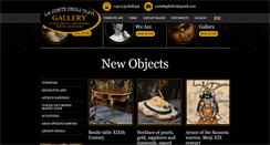 Desktop Screenshot of cortedegliulivigallery.com